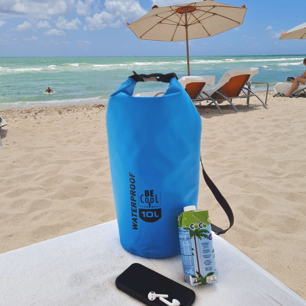 Cooler Bag - Hands-Free, Collapsible, Waterproof and Soft-Sided, This Highly Portable Cooler is an Ideal for Hiking, The Beach, Picnics and Camping