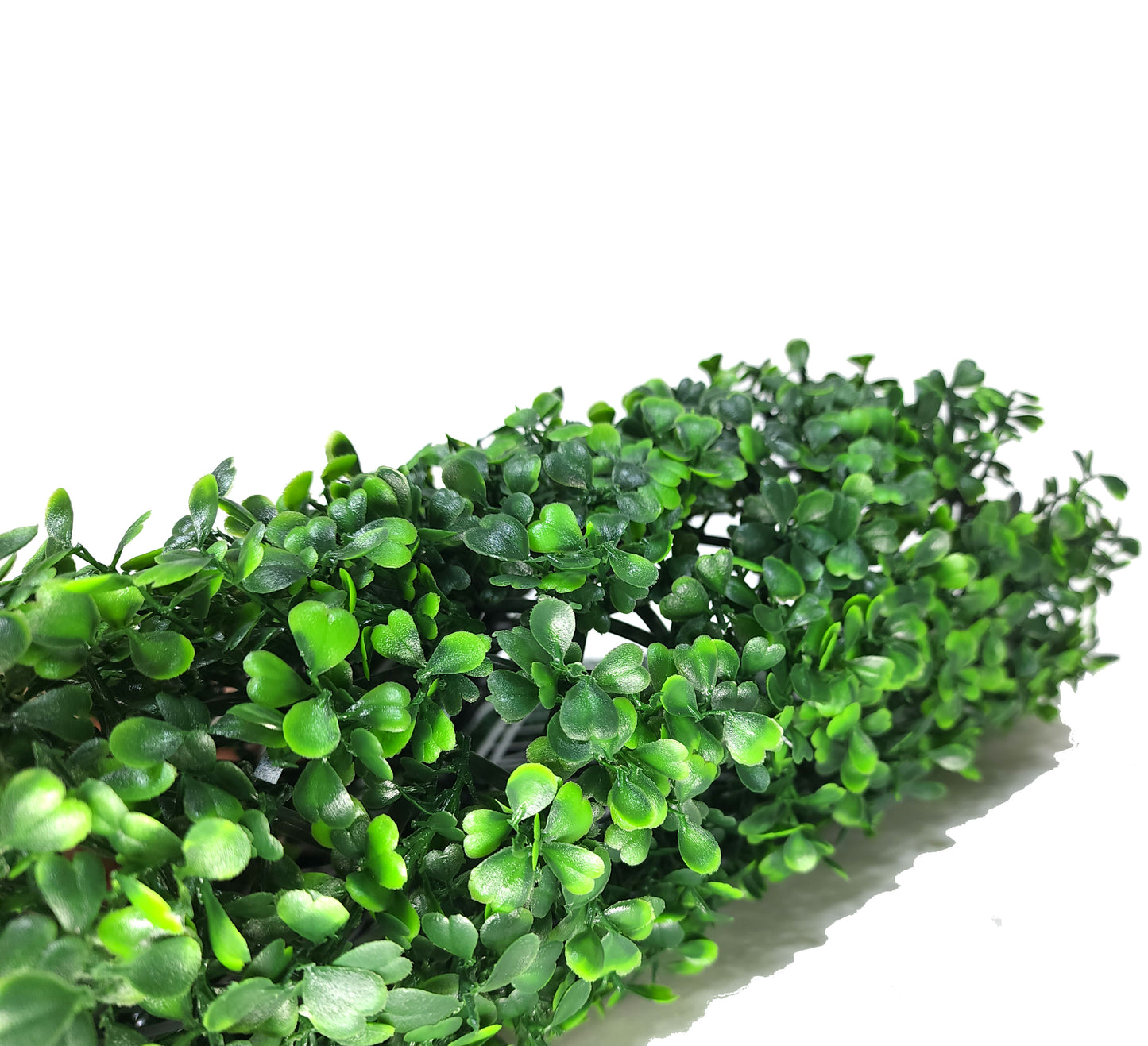 Artificial Flower Wall Fence Top Mediterranean Fern & Faux Ivy Vine Leaf Grass Decoration for Outdoor and Indoor