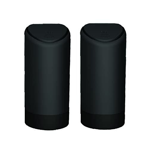 Mini Car Trash Cans with Lid. Leakproof Vehicle Auto Trash Bin