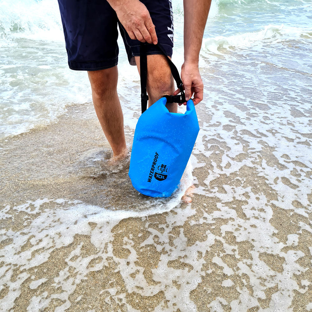 Cooler Bag - Hands-Free, Collapsible, Waterproof and Soft-Sided, This Highly Portable Cooler is an Ideal for Hiking, The Beach, Picnics and Camping