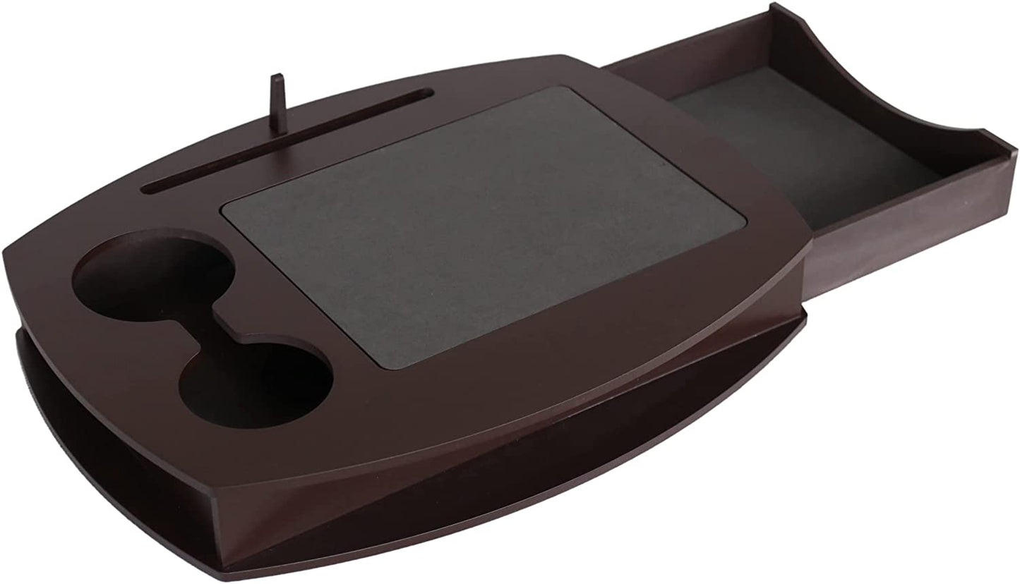 Couch Tray Table and Bed Tray Table for Breakfast in Bed and Food Tray. Drawer Organizer. Portable Serving Tray.