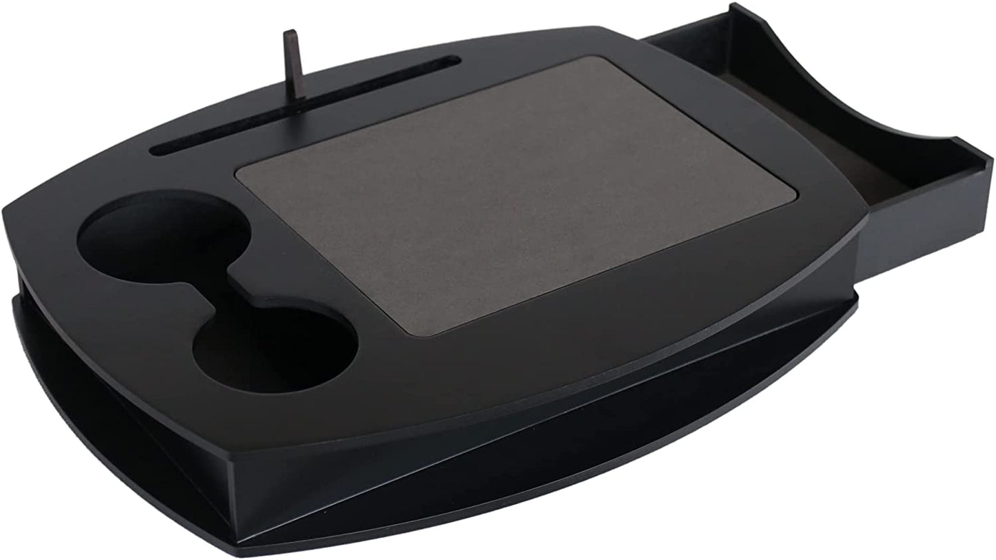 Couch Tray Table and Bed Tray Table for Breakfast in Bed and Food Tray. Drawer Organizer. Portable Serving Tray.