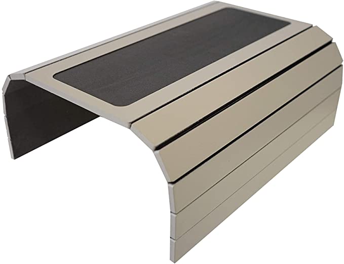 Sofa Couch Arm Tray Table with EVA Base. Weighted Sides. Fits Over Square Chair arms