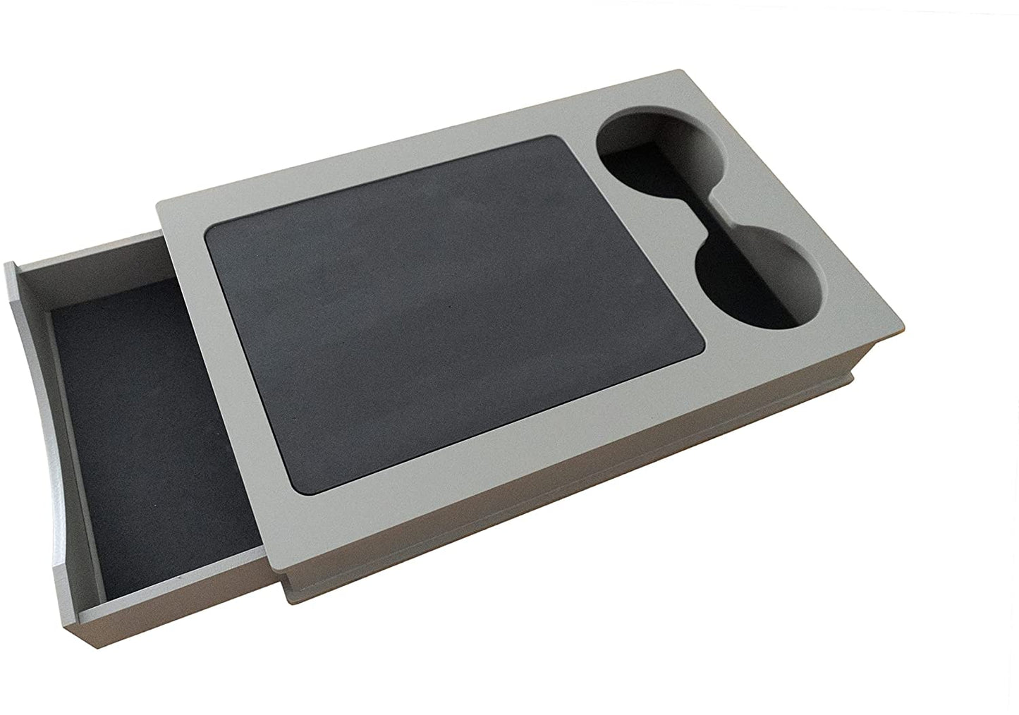 Sofa Arm Table, Arm Rest Table Holder for Sofa, Sofa and Bed Drink Caddy with Drawer
