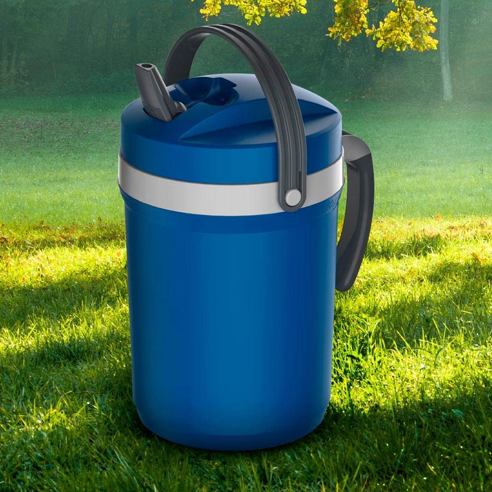 Termolar Large Flip Tops - Motivational 0.6 Gallon Water Bottle with 2 Handles, Wide Opening & Ergonomic Straw – Maximum Thermal Conservation.