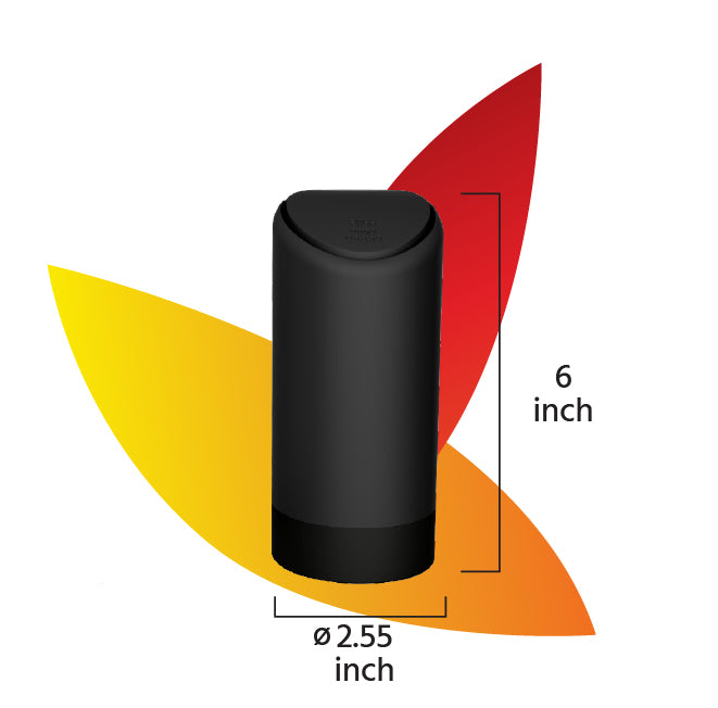Mini Car Trash Cans with Lid. Leakproof Vehicle Auto Trash Bin