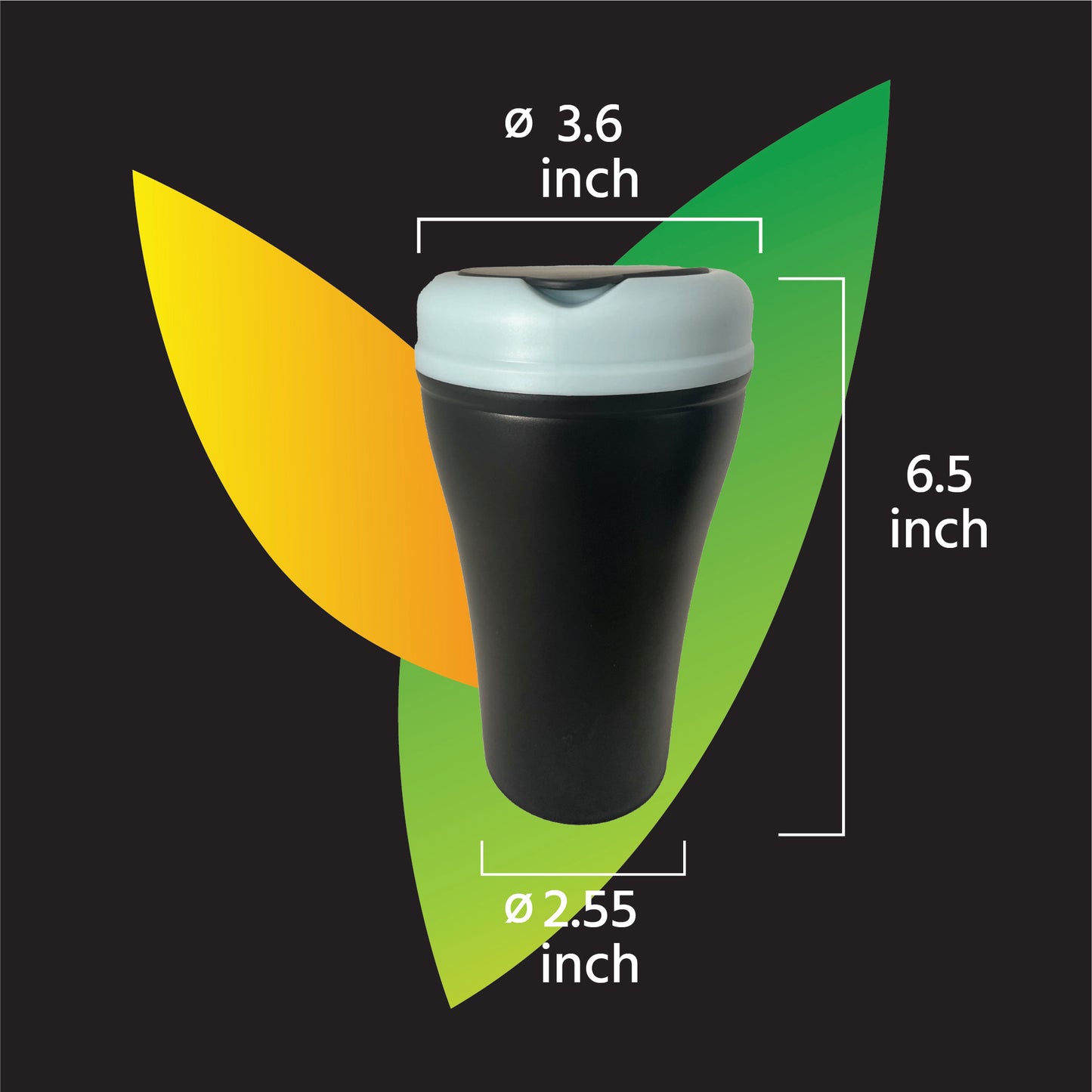 Mini Car Trash Can with Lid, Automotive Cup Holder Mini Vehicle Garbage Can Trash Bin for Car. Fit in Side Door Cup Holder for Receipts