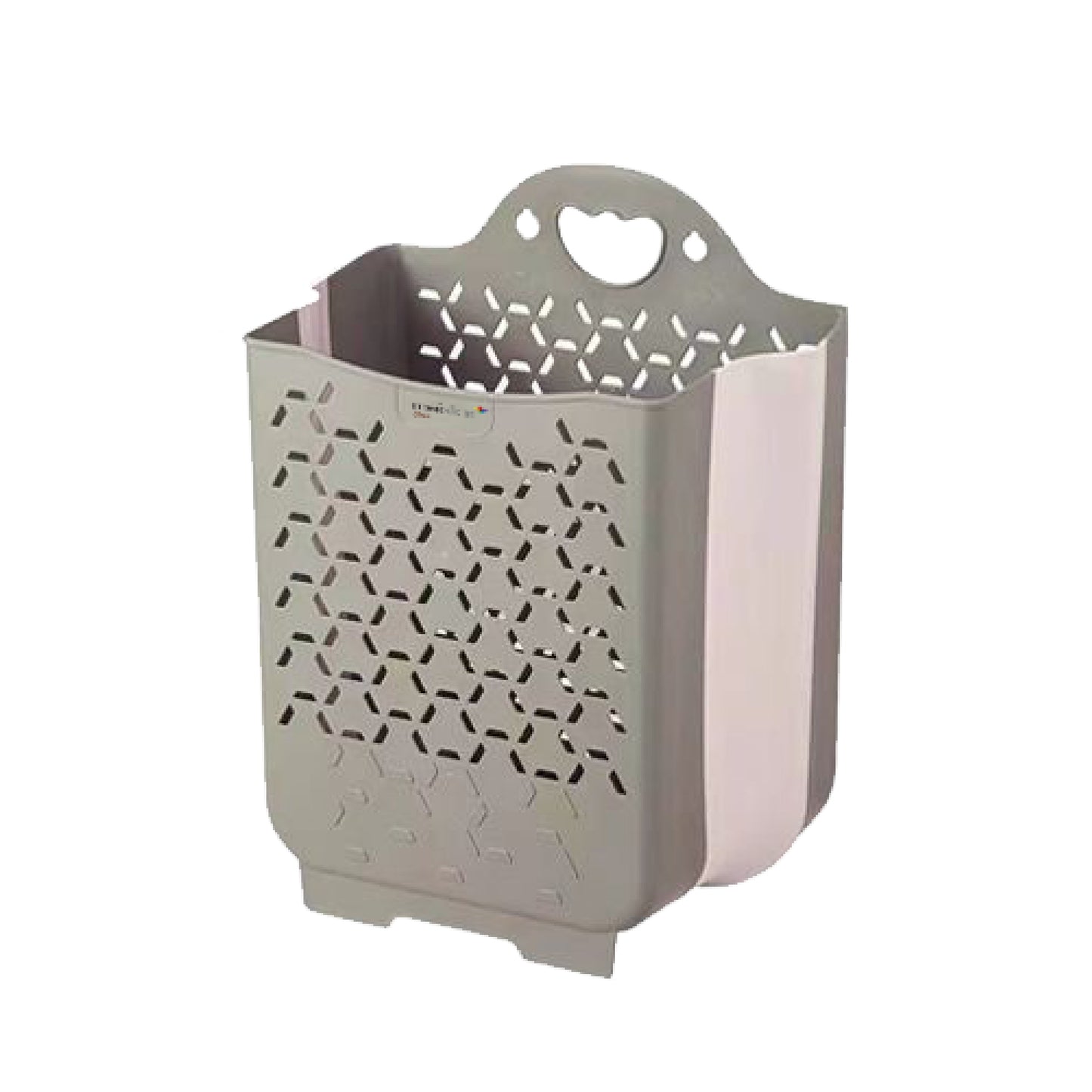 Foldable Plastic Laundry Baskets. Wall Hanging Storage Basket. Multi-function Storage Container Waterproof Durable for Bedroom and Bathroom