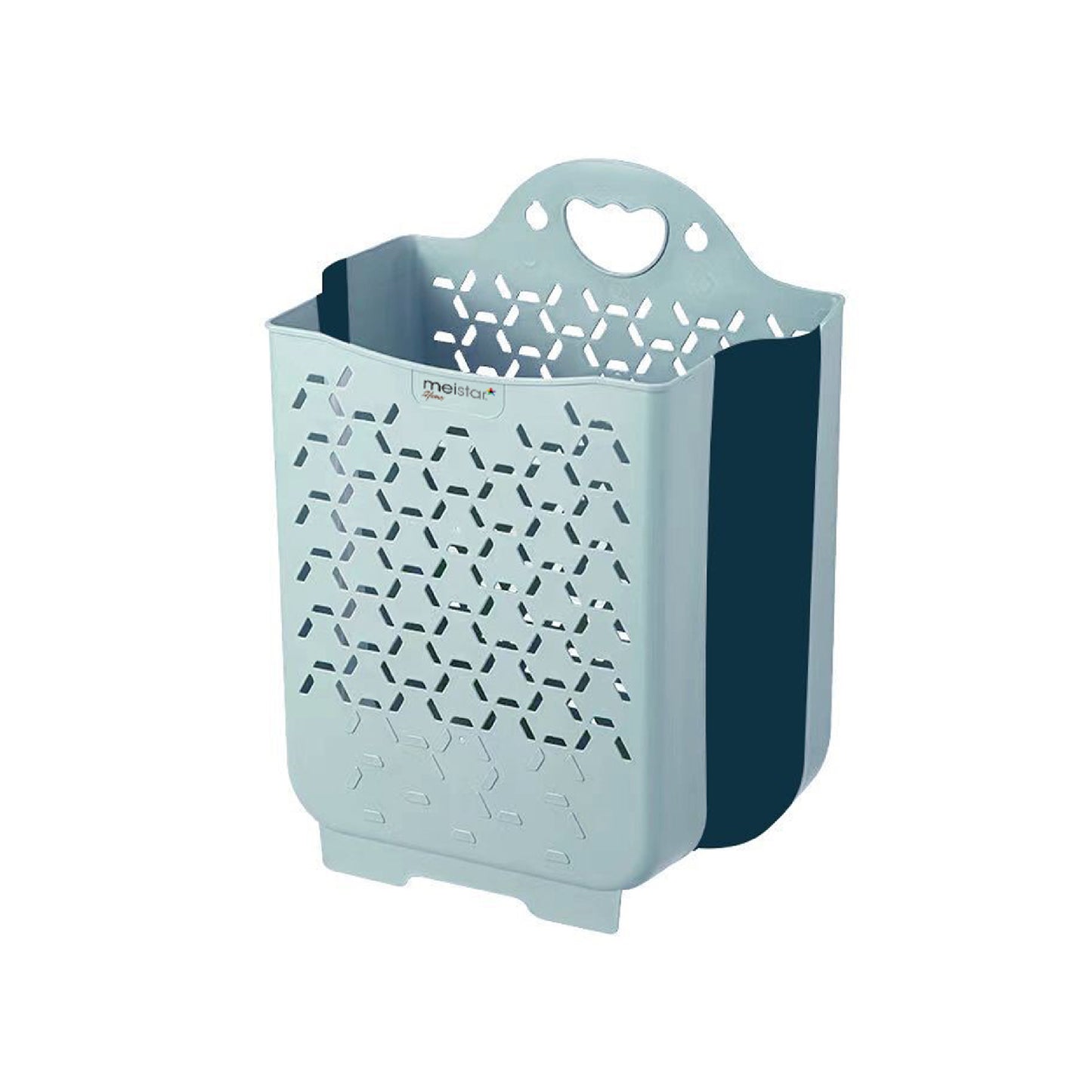 Foldable Plastic Laundry Baskets. Wall Hanging Storage Basket. Multi-function Storage Container Waterproof Durable for Bedroom and Bathroom