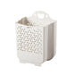 Foldable Plastic Laundry Baskets. Wall Hanging Storage Basket. Multi-function Storage Container Waterproof Durable for Bedroom and Bathroom