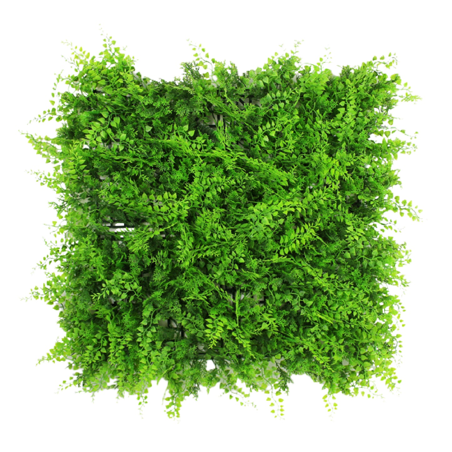 Artificial Flower Wall Fence Top Mediterranean Fern & Faux Ivy Vine Leaf Grass Decoration for Outdoor and Indoor