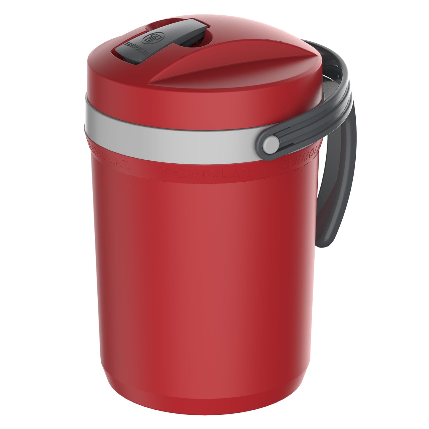 Termolar Large Flip Tops - Motivational 0.6 Gallon Water Bottle with 2 Handles, Wide Opening & Ergonomic Straw – Maximum Thermal Conservation.