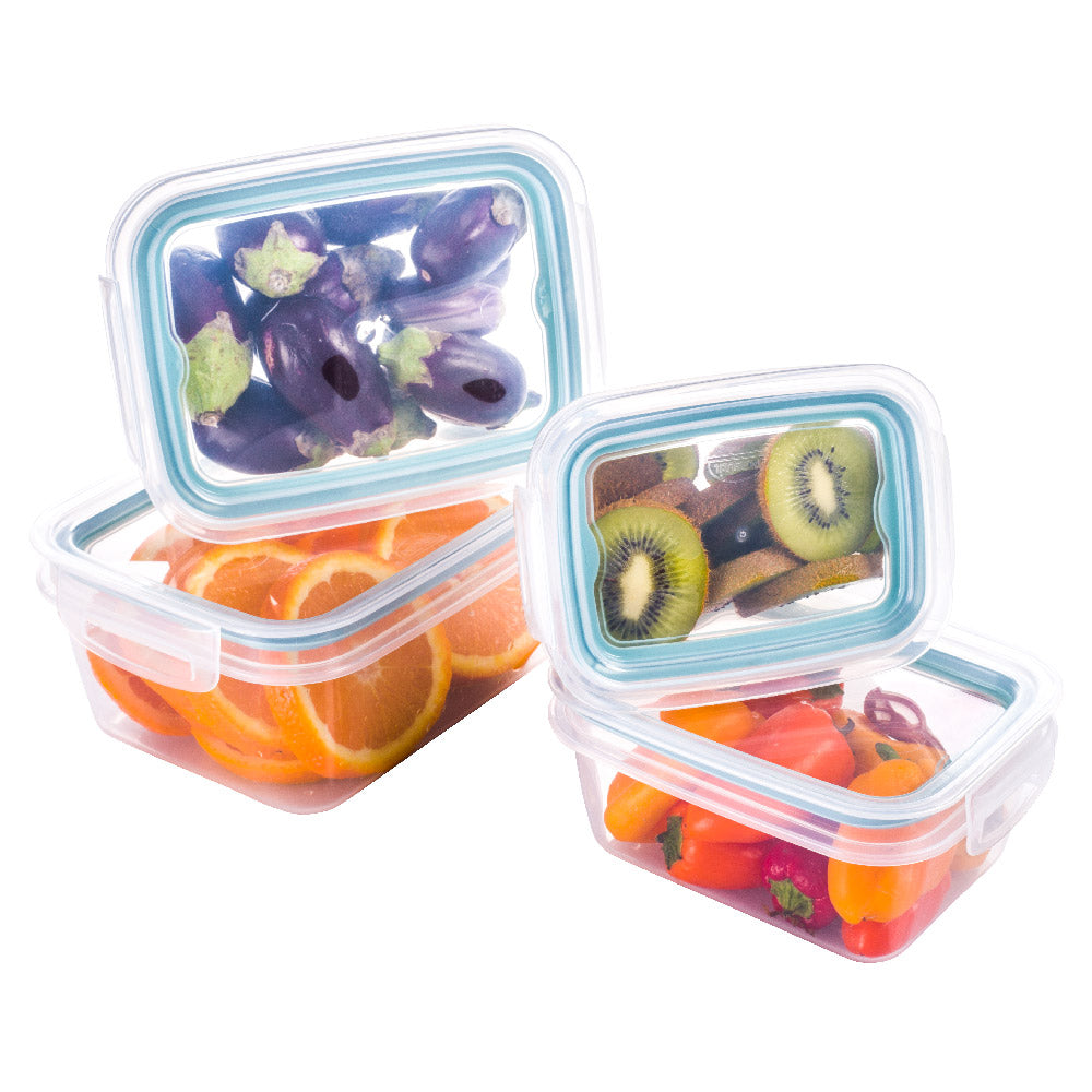 Air Tight Sealable Hermetic Plastic Containers for Food and Cereal Storage