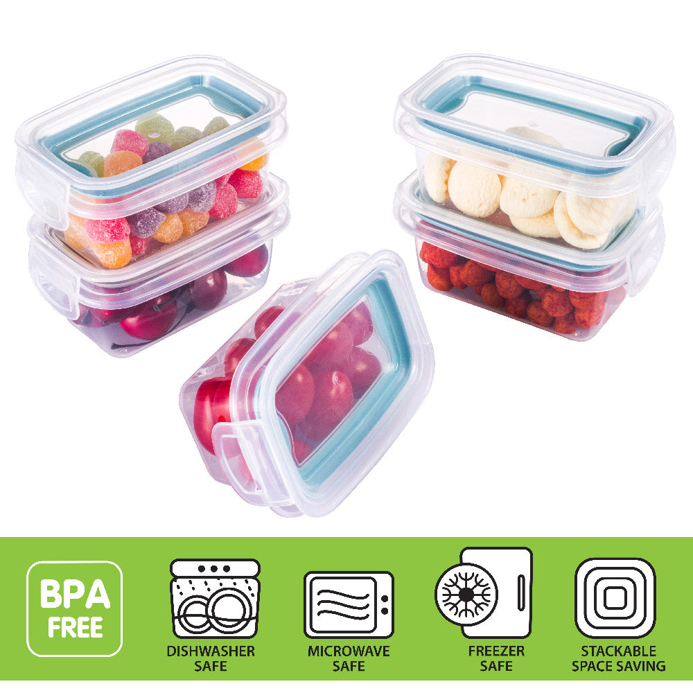 Air Tight Sealable Hermetic Plastic Containers for Food and Cereal Storage