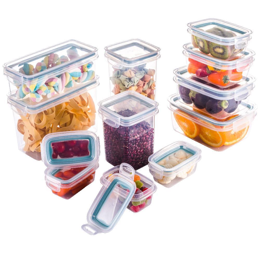 Air Tight Sealable Hermetic Plastic Containers for Food and Cereal Storage