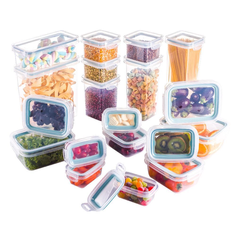 Air Tight Sealable Hermetic Plastic Containers for Food and Cereal Storage