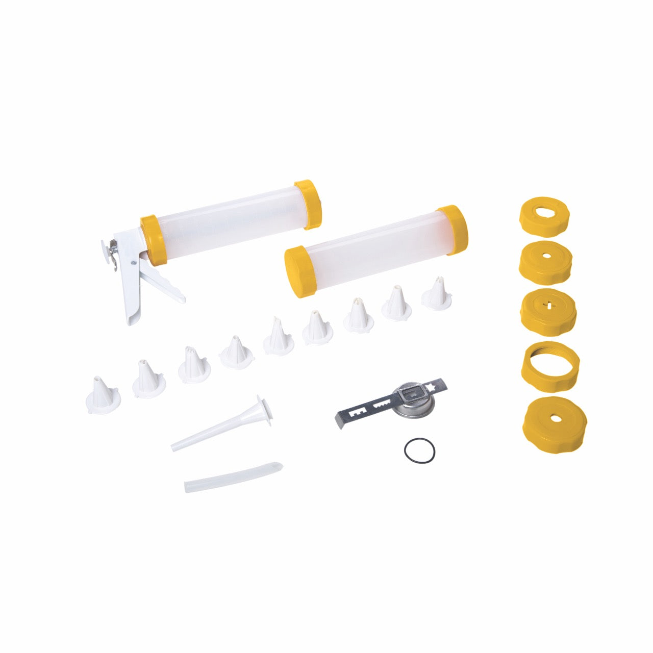 Cakes and Cookies Maker and Decorating Supplies Kit. Donuts and Churrera Churro Maker Machine. With 3 Free Recipes
