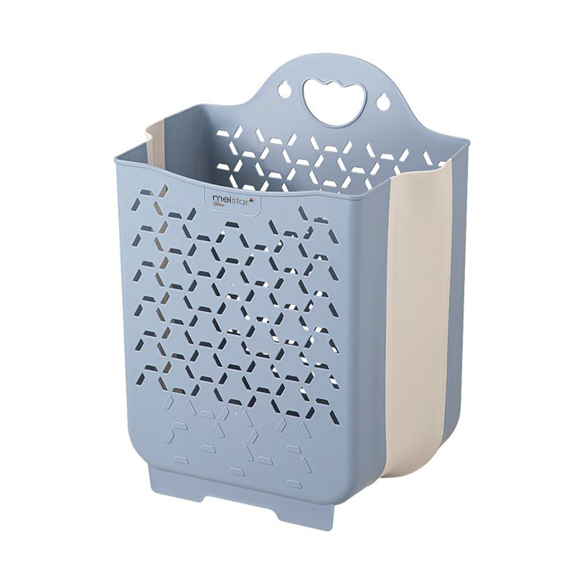 Foldable Plastic Laundry Baskets. Wall Hanging Storage Basket. Multi-function Storage Container Waterproof Durable for Bedroom and Bathroom
