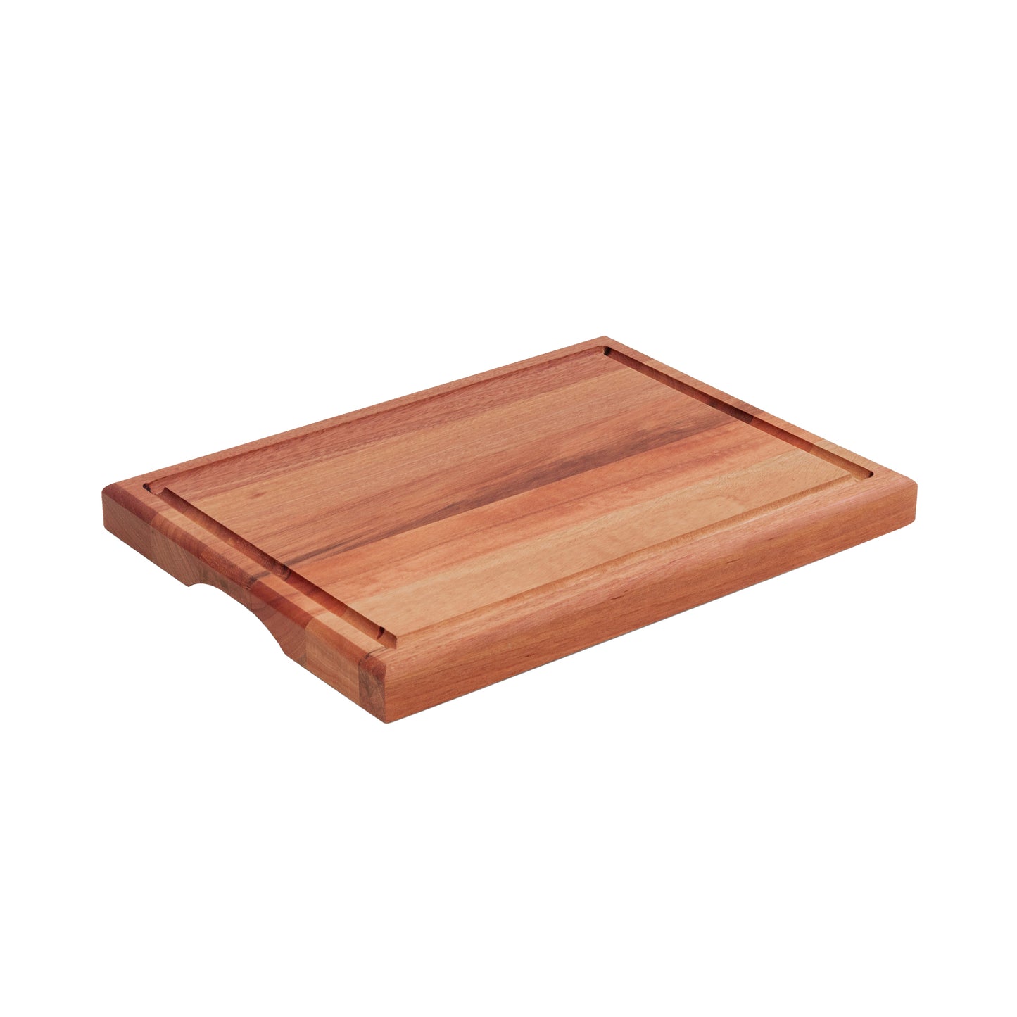 Wooden Cutting Board, Solid Wood Chopping Boards for Kitchen with Deep Juice Groove.