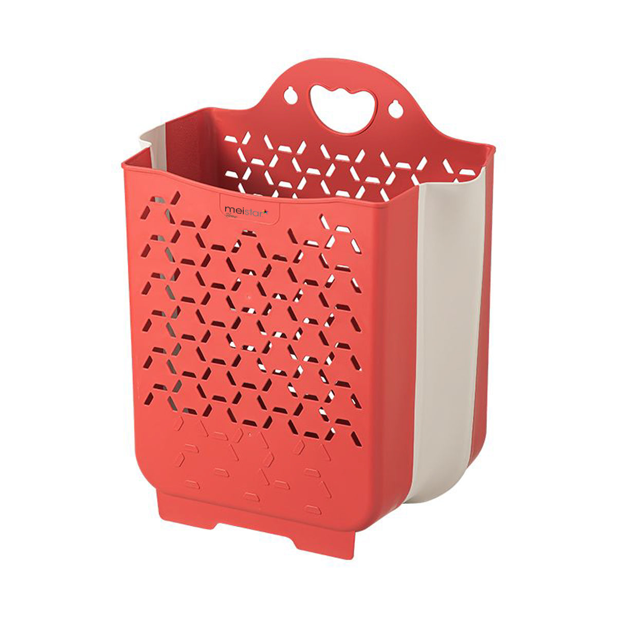 Foldable Plastic Laundry Baskets. Wall Hanging Storage Basket. Multi-function Storage Container Waterproof Durable for Bedroom and Bathroom