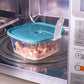 Plastic Food Storage Containers w/attached Lids. Multi sizes Containers