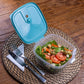Plastic Food Storage Containers w/attached Lids. Multi sizes Containers