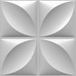 Decorative 3D Wall Panels Textured for Interior and Exterior Wall Decor. Design Boards. Pack of 12 Tiles.